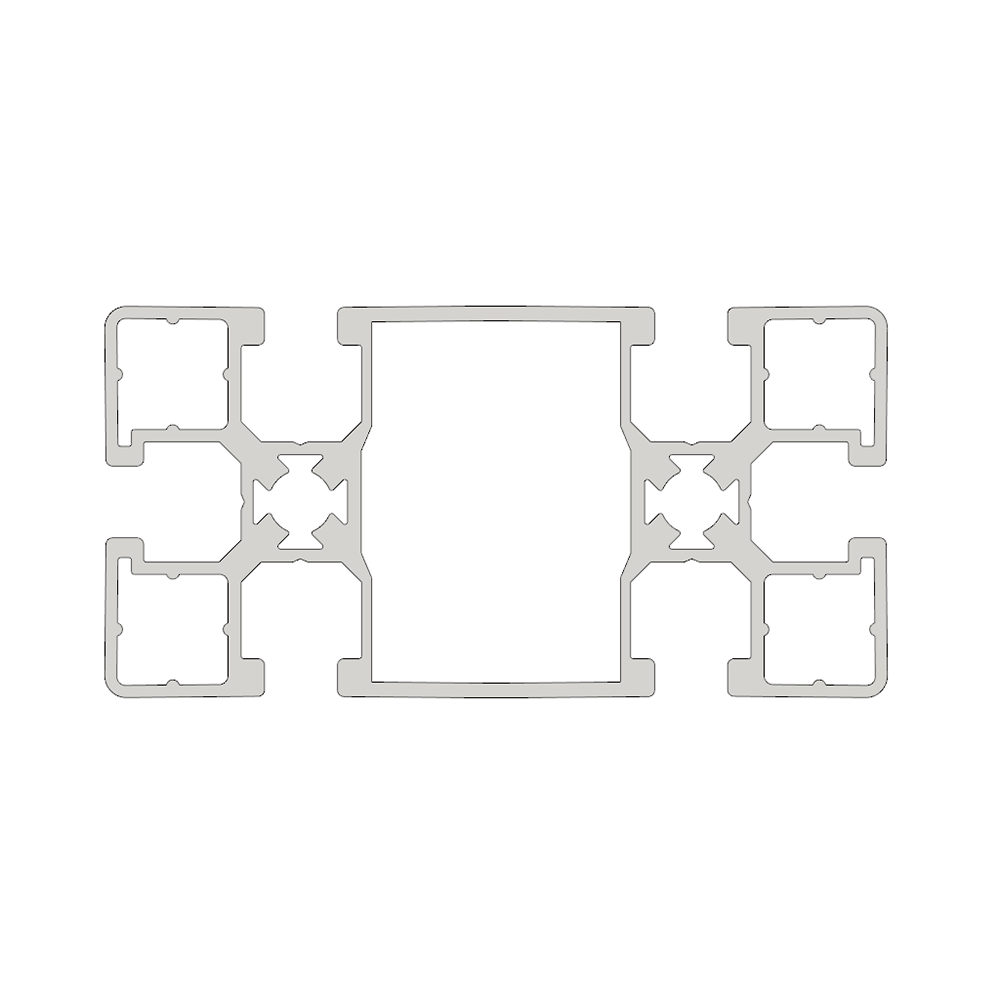 10-4590-0-900MM MODULAR SOLUTIONS EXTRUDED PROFILE<br>45MM X 90MM, CUT TO THE LENGTH OF 900 MM